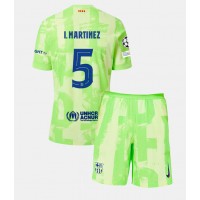 Dres Barcelona Inigo Martinez #5 Tretina pre deti 2024-25 Krátky Rukáv (+ trenírky)